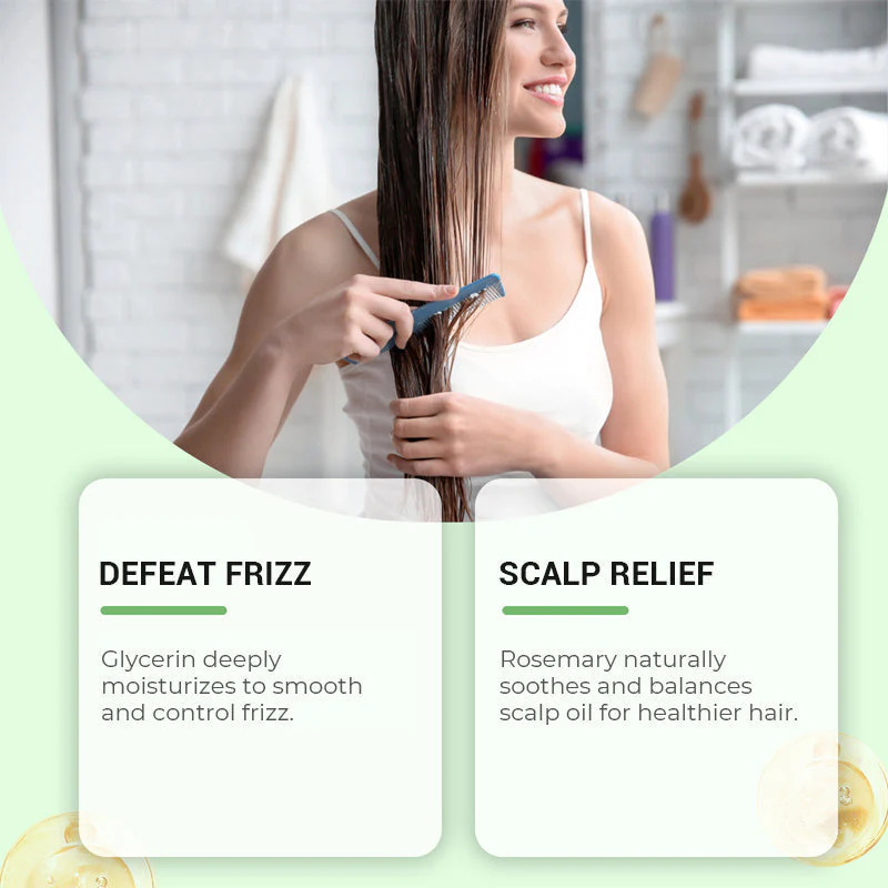 The RoséFlow Repair Shampoo - Hydrolyzed Keratin, Rosemary, and Hair Growth Support + 50% OFF - Image 5