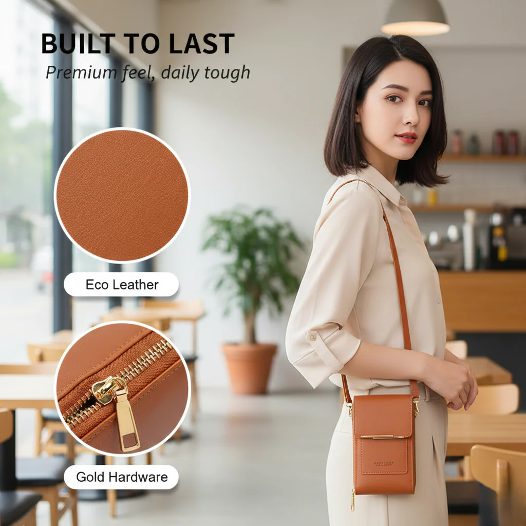 Caravel™ – Anti-Theft Touchscreen Crossbody Phone Bag + 50% OFF - Image 5