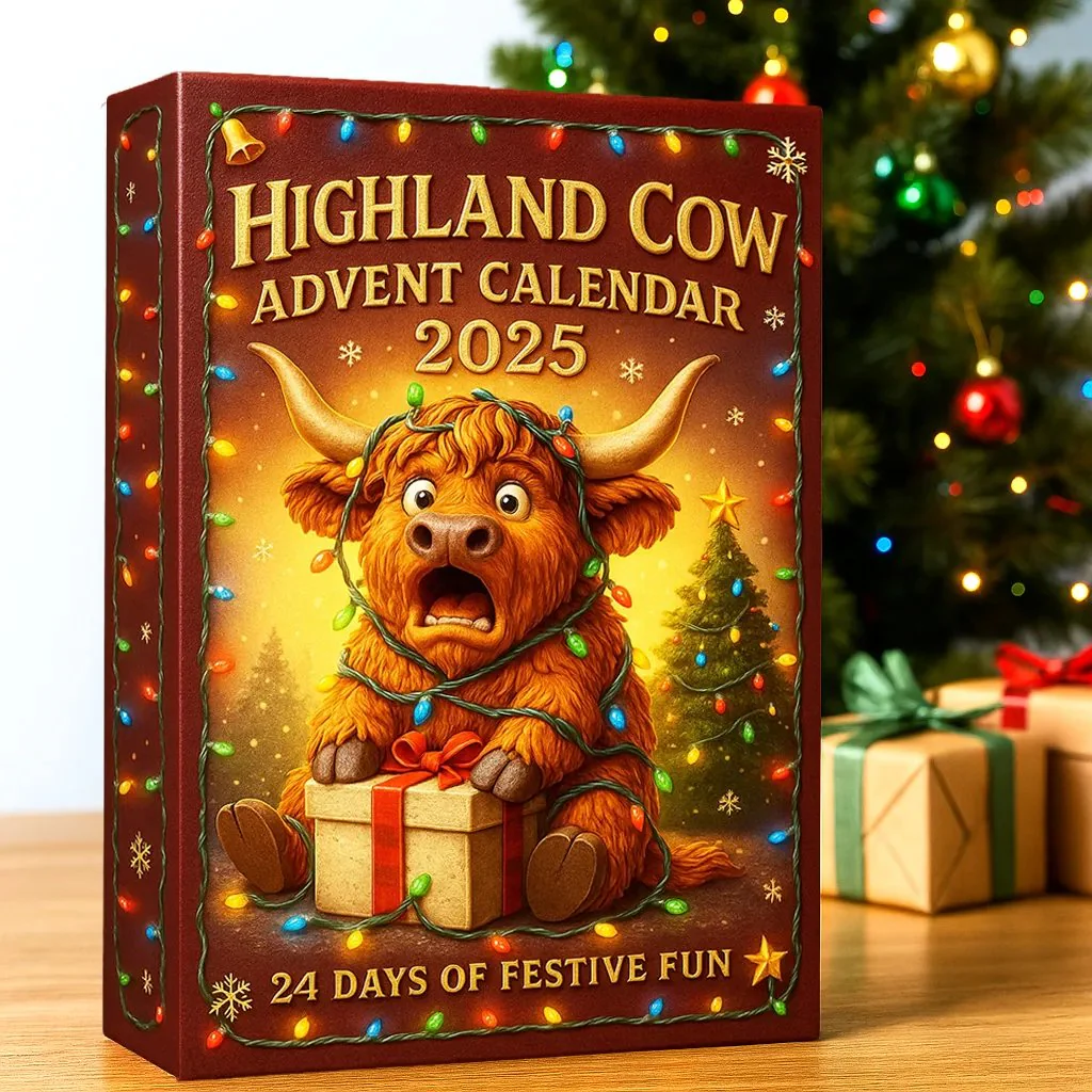 The Highland Cow Advent Calendar - 24 Days of Festive Fun + 50% OFF - Image 4