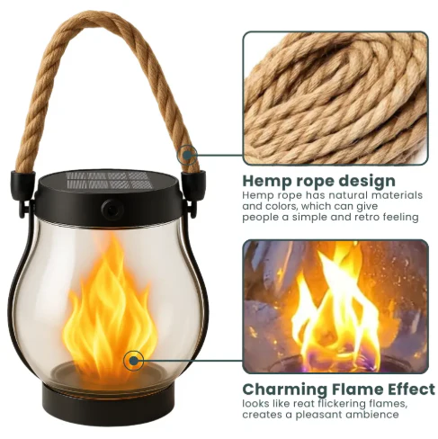The EverFlame Solar Lantern - A Perfect Flame, Every Night + 50% OFF - Image 3