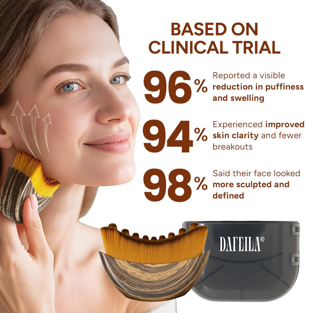 The Lymphatic Facial Brush - A Sculpted Face, Naturally + 50% OFF - Image 3