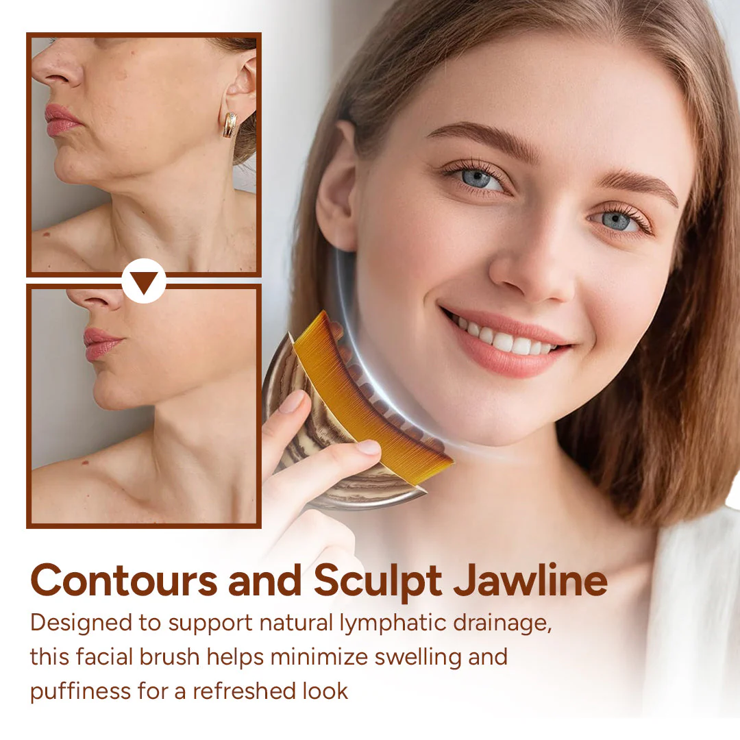 The Lymphatic Facial Brush - A Sculpted Face, Naturally + 50% OFF - Image 4