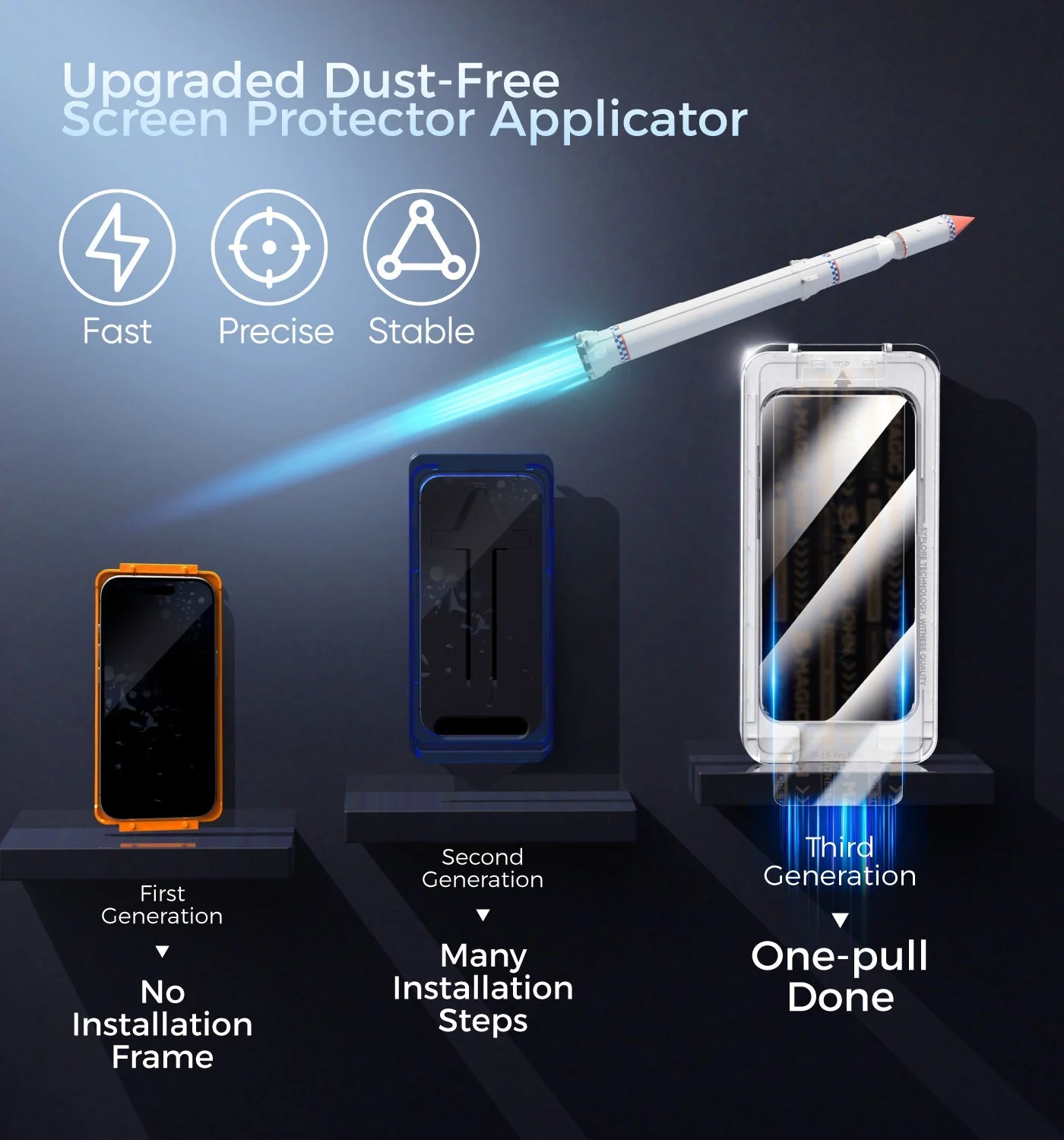 The Auto-Align Screen Protector - A Perfect, Bubble-Free Install + 50% OFF - Image 5