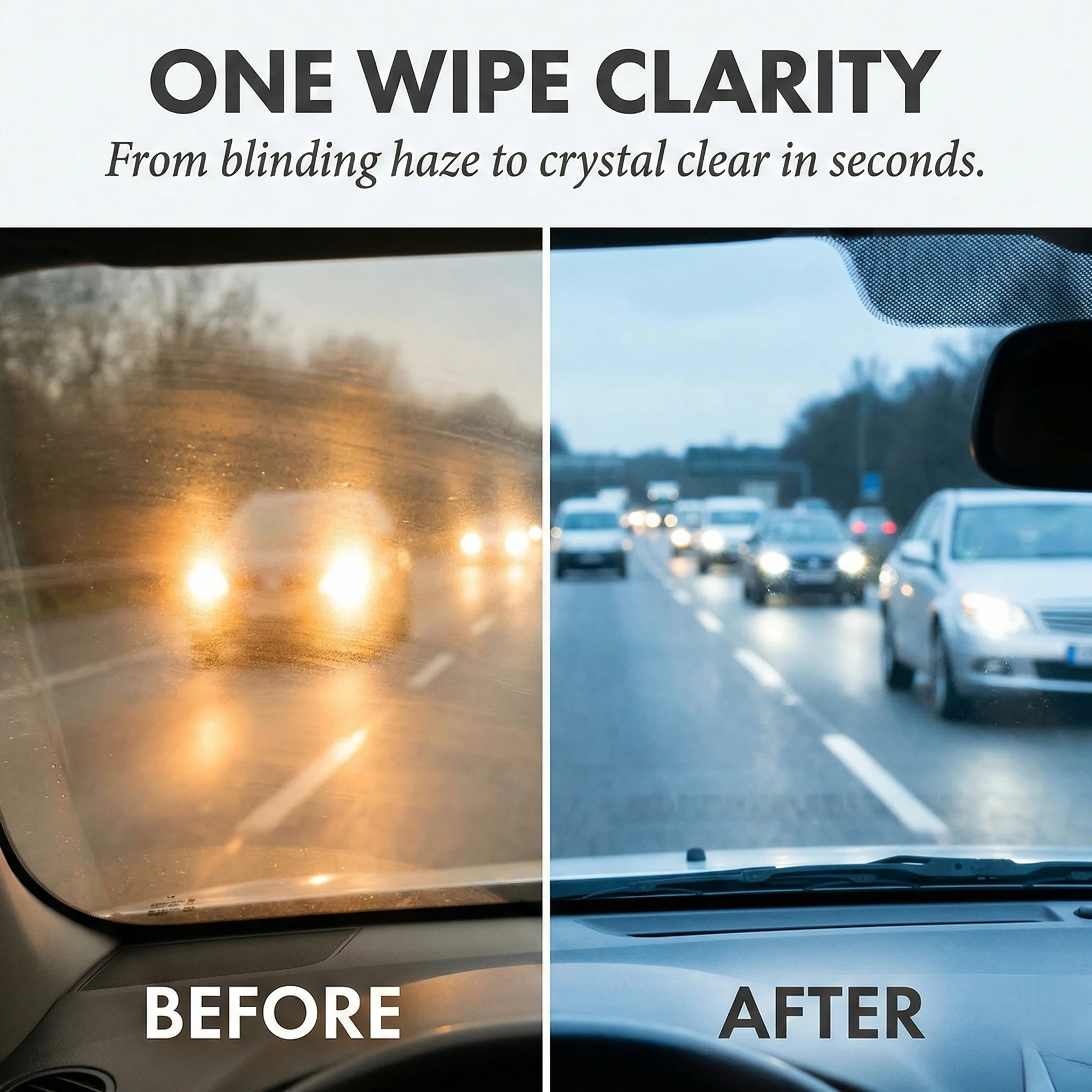 ClearForge™ – One-Wipe Oil Film Removal Glass Cleaner +_50% OFF - Image 3