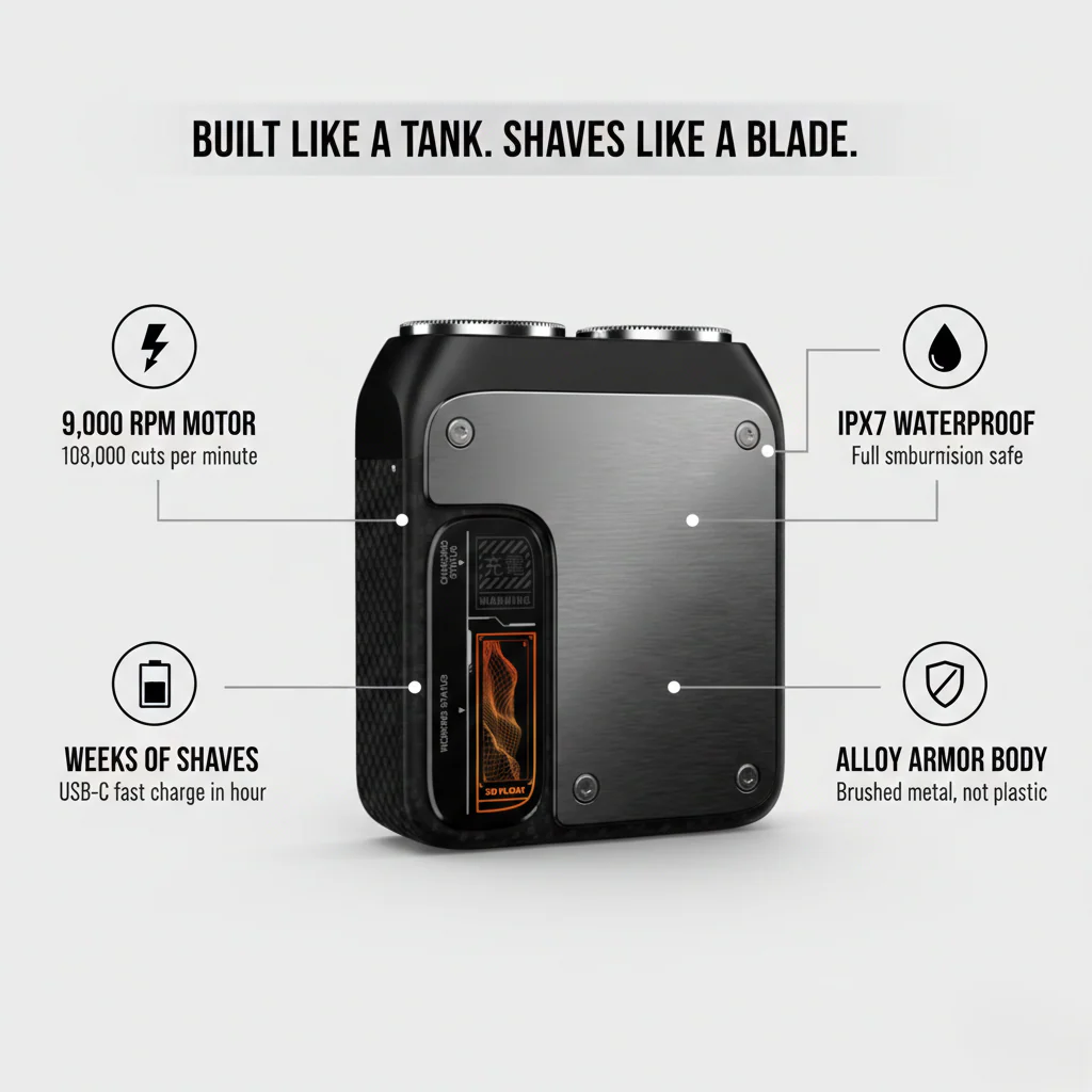SteelTrim™ Pocket Shaver – Full Power in a Mini Size + 50 % OFF - Image 4