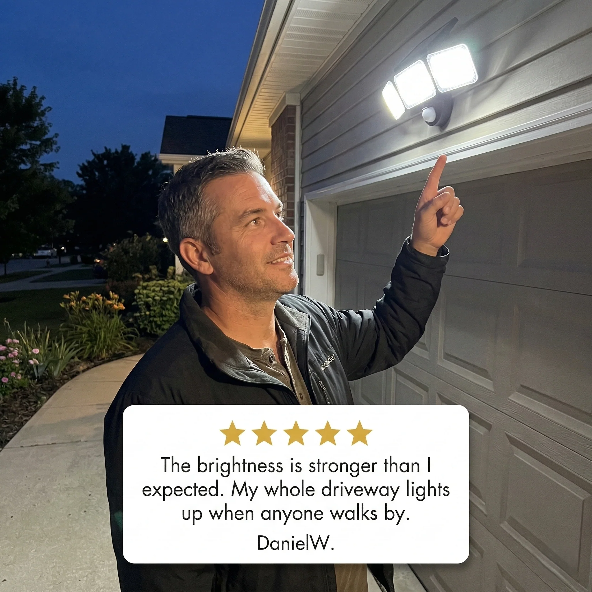 Beacroft™ – 3-Head 270° Solar Motion Sensor Security Light +50% OFF - Image 7